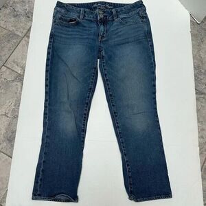 American Eagle Stretch Artist Crop‎ Jeans size 8